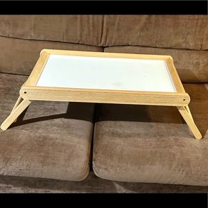 Breakfast-in-Bed Tray/Folding Table: 100% of PROCEEDS TO FAMILY HEART FOUNDATION